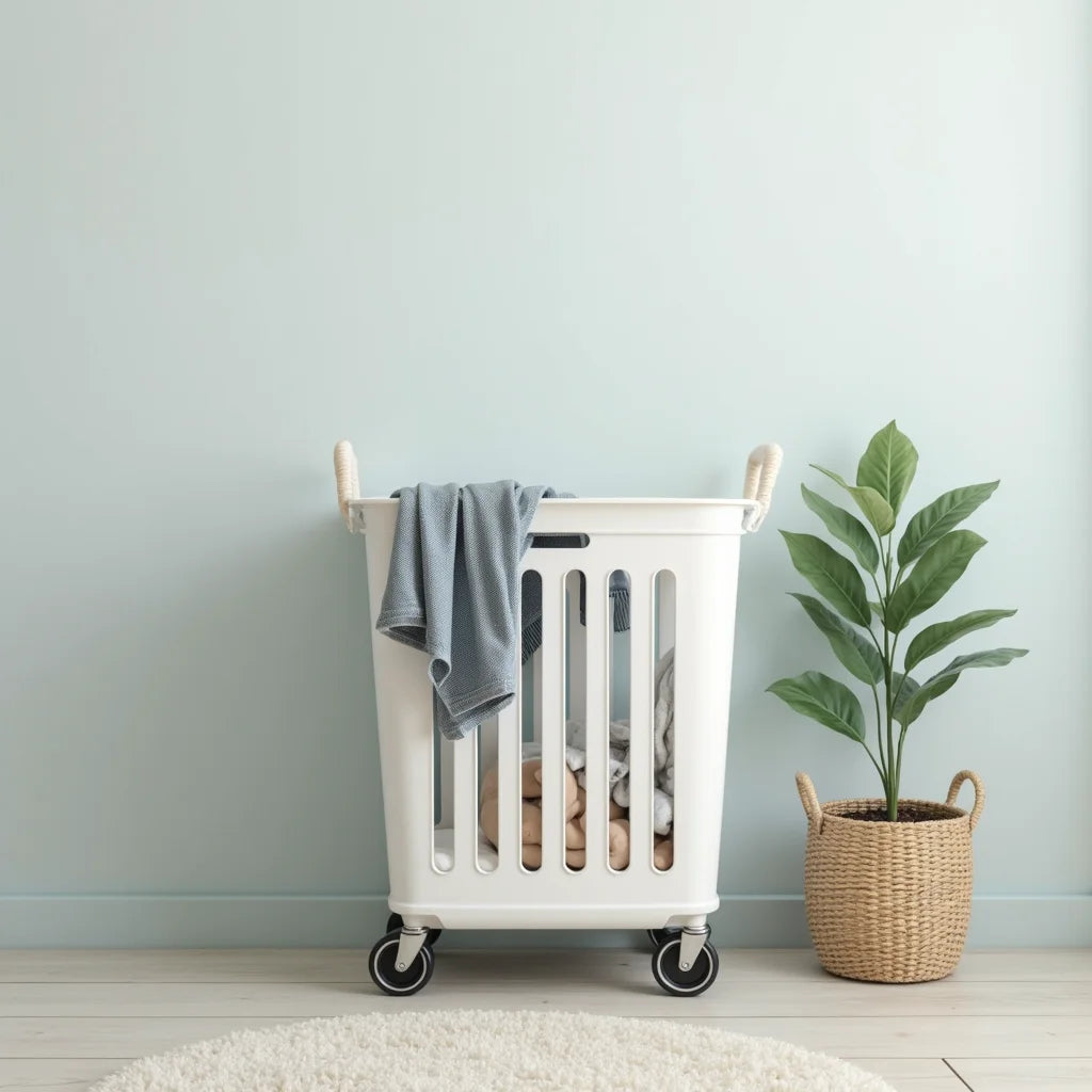 Laundry Basket With Wheels - How a Laundry Basket with Wheels Simplifies Laundry Day